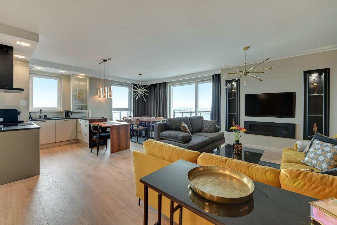 Ferienwohnung Blue Mandarin Premium Danzig Exterior foto